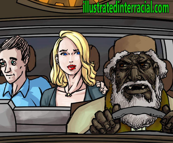 710px x 590px - Look at my wife in the back by Illustrated interracial, illustration 1