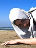 Interracial porn like on internet - Dahlia's Beach Day Out by Hijabophilia