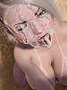 Hot cum on face under the hot sun - Dee Gets a Facial by ThanusDestroyer