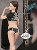 Hold still you slutty cock tease - Natasha gym 2 by Dark Lord